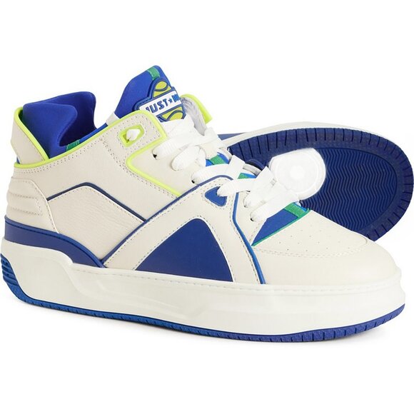 NEW $675 Just Don Courtside Mid Sneakers!Golden State Edition 90's Italy Don C